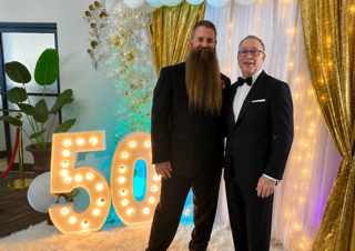 Dr. Jeremiah Ramberg and Dr. Donnally
